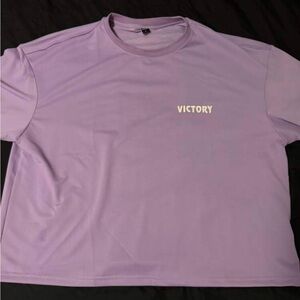 Tory Burch Pink Boxy Short Sleeve Tee